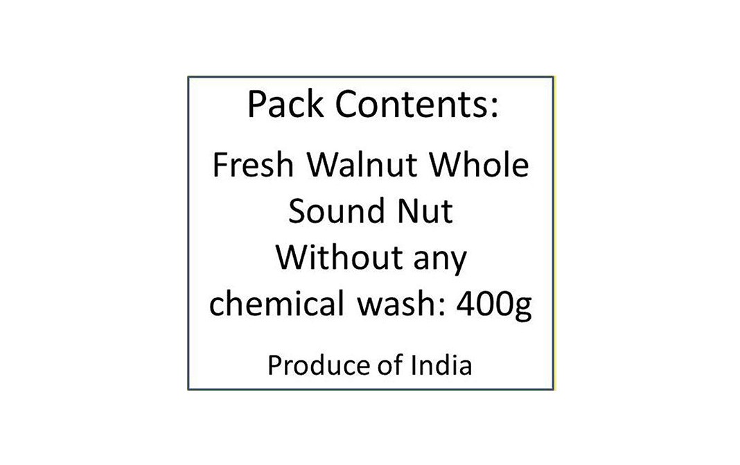 Let's Go Nuts Whole Walnut    Pack  400 grams